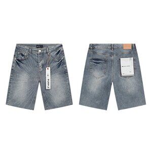 Men's Blue Denim Shorts